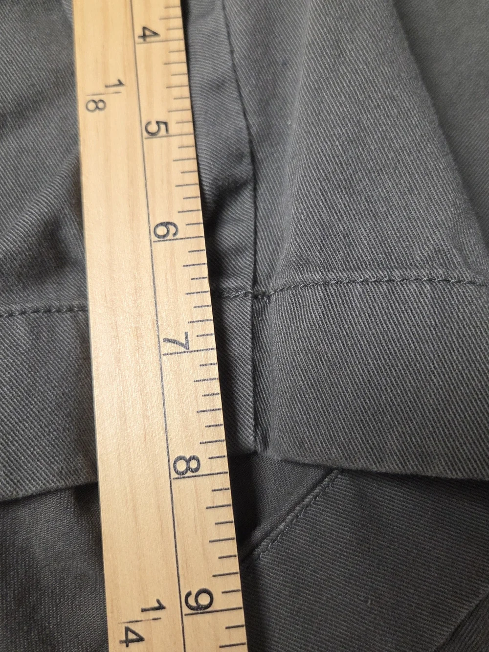 J. Crew Men’s Slate Gray Flat-Front‎ Shorts Flex 34W